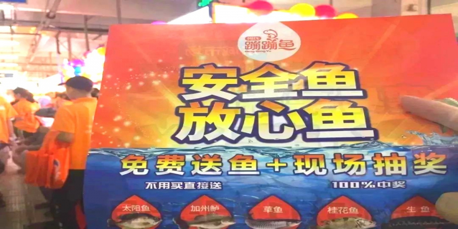 鲜活瘦身草鱼免费送!送!送!何氏蹦蹦鱼来到我家门口了!